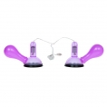 Вибромассажер для груди с 7 функциями вибрации фиолетовый