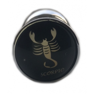 Анальная пробка из стали Zodiac Scorpio S