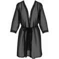 Соблазнительный черный пеньюар Diva L/XL