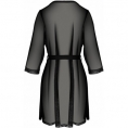 Соблазнительный черный пеньюар Diva L/XL