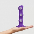 Фаллоимитатор Strap-On-Me Dildo Geisha Ball M фиолетовый 17 см