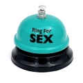Звонок настольный Ring For Sex бирюзовый