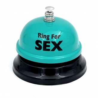 Звонок настольный Ring For Sex бирюзовый