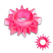 Розовое кольцо на пенис Topgear для эрекции