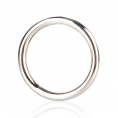 Стальное эрекционное кольцо 3,5 см Steel Cock Ring