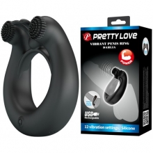 Перезаряжаемое эрекционное виброкольцо Vibrant Penis Ring Dahlia