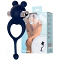 Эрекционное кольцо с вибрацией и хвостиком Jos Mickey