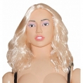 Надувная секс-кукла с анатомическим лицом и конечностями Natalie