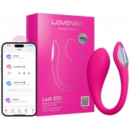 Lovense Lush Mini инновационный смарт-вибростимулятор с LED-подсветкой