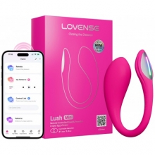 Lovense Lush Mini инновационный смарт-вибростимулятор с LED-подсветкой