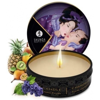 Массажная аромасвеча Shunga Libido Exotic Fruits c ароматом экзотических фруктов 30 мл