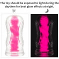 Светящийся в темноте мастурбатор Lumino Play Pink Glow Masturbator