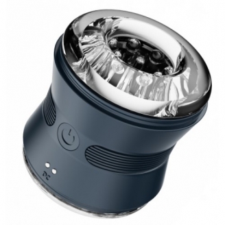 Сквозной мини-мастурбатор с вибрацией Funny Me Secwell