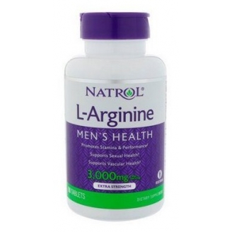 Бад для мужчин Natrol L-Arginine 3000 mg 90 таблеток