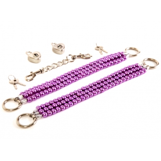 Поножи из фиолетового жемчуга