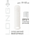 Фаллоудлинитель с кольцом Homme Long White + 3 см
