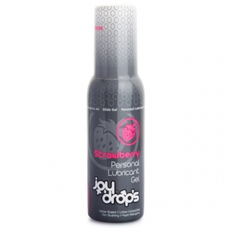 Смазка JoyDrops со вкусом клубники (на водной основе) 100 мл