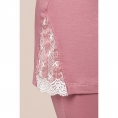 Розовая ночная пижама L
