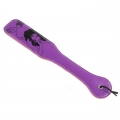 Фиолетовая шлепалка с принтом