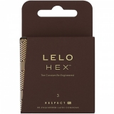 Презервативы Lelo Hex Respect XL увеличенного размера 3 шт