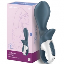 Расширяющийся анальный вибратор Satisfyer Air Pump Booty 2