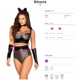 Сексуальный костюм женщины-кошки Silveria S/M