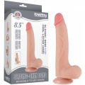 Реалистичный фаллоимитатор с эффектом двойной кожи Lovetoy Sliding-Skin Dual Layer Dong 20 см