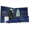 Бесконтактный вакуумно-волновой стимулятор клитора Womanizer Premium синий
