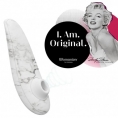 Бесконтактный стимулятор клитора Womanizer Marilyn Monroe White Marble​