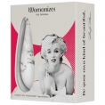 Бесконтактный стимулятор клитора Womanizer Marilyn Monroe White Marble​