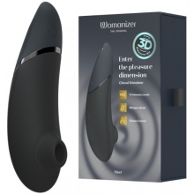 Бесконтактный вакуумно-волновой стимулятор клитора Womanizer Next черный