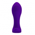 Анальная пробка для ношения с вибрацией Pretty Love Anal Plug Massager фиолетовая