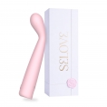 Розовый гибкий вибратор для зоны G с функцией памяти Selove TouchBend