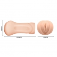 Мастурбатор-вагина с эффектом выделения смазки