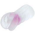 Прозрачный мастурбатор Juicy Pussy Crystal Rose