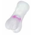 Прозрачный мастурбатор Juicy Pussy Crystal Rose