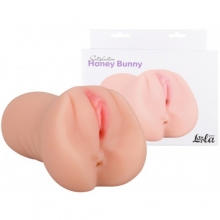 Реалистичный мастурбатор вагина и попка Satisfaction Honey Bunny
