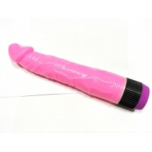 Реалистичный пенис-вибратор 22 см розовый