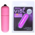 Вибропуля Mini Vibe розовая с 10 функциями вибрации