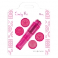 Розовый мини-стимулятор Candy Pie Pleasy