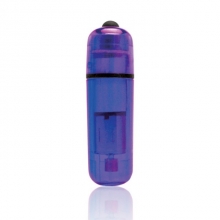 Компактный фиолетовый стимулятор вибро-пулька