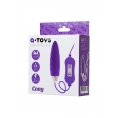 Фиолетовое виброяйцо A-Toys Cony