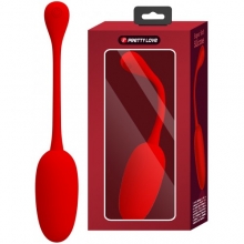 Перезаряжаемое виброяйцо Pretty Love Knucker красное