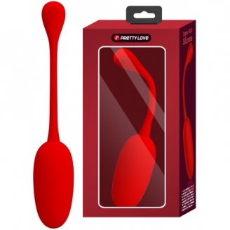 Перезаряжаемое виброяйцо Pretty Love Knucker красное