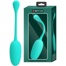 Перезаряжаемое виброяйцо Pretty Love Knucker мятное